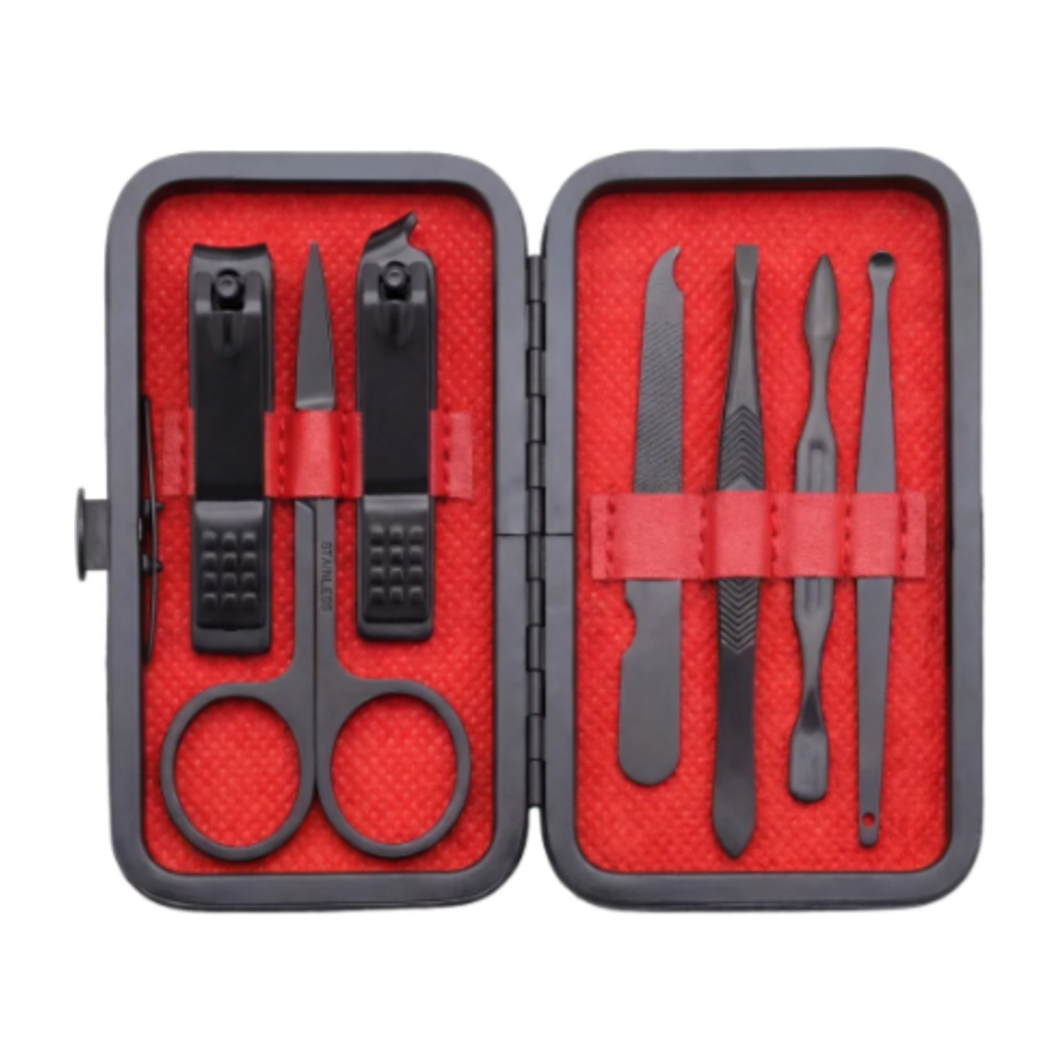 Green Lion 7-in-1 Nail Care Kit - Black