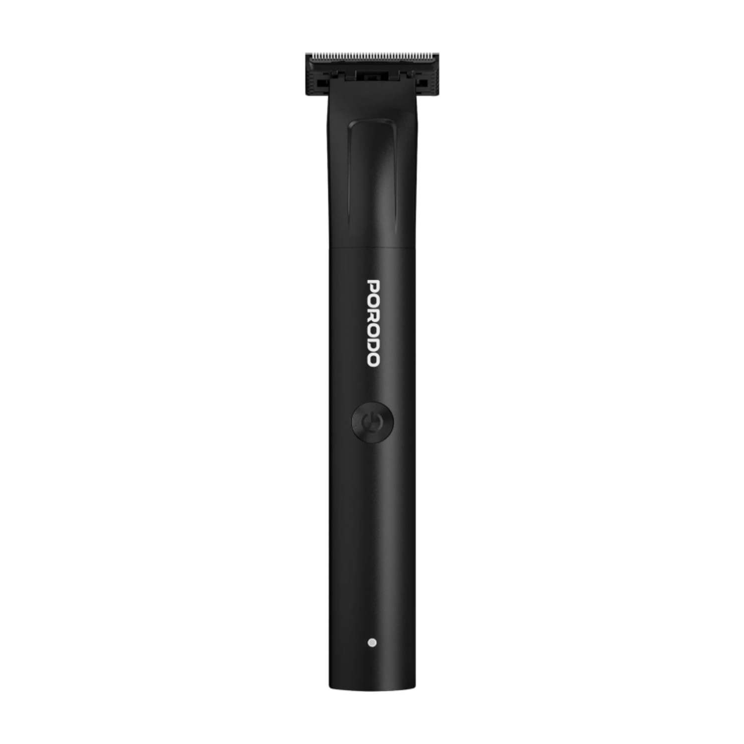Porodo Lifestyle Groomax Rechargeable Trimmer, Cord & Cordless, IPX6 Water Resistant, USB-C, 8500RPM, Black