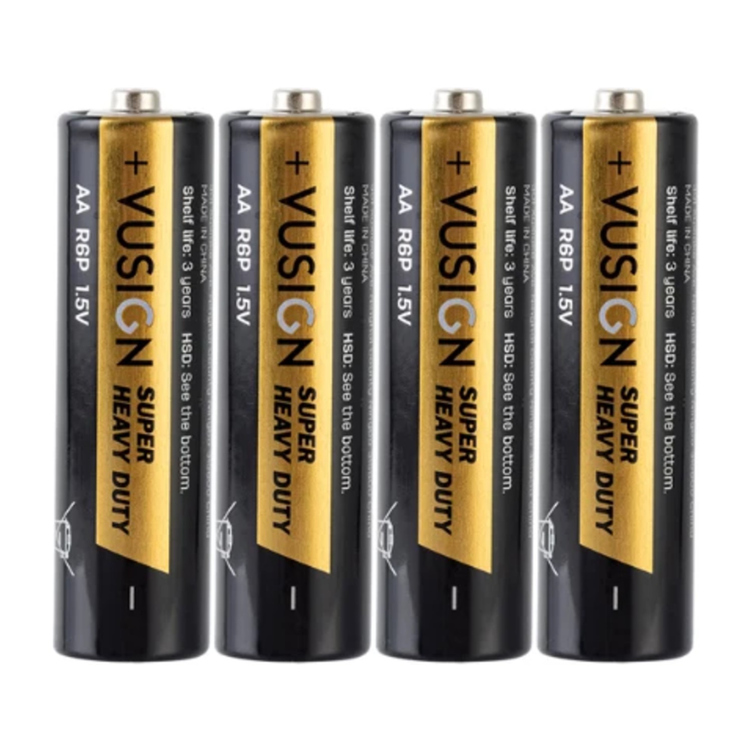 Battery AA Heavy Duty Carbon 1x4pcs
