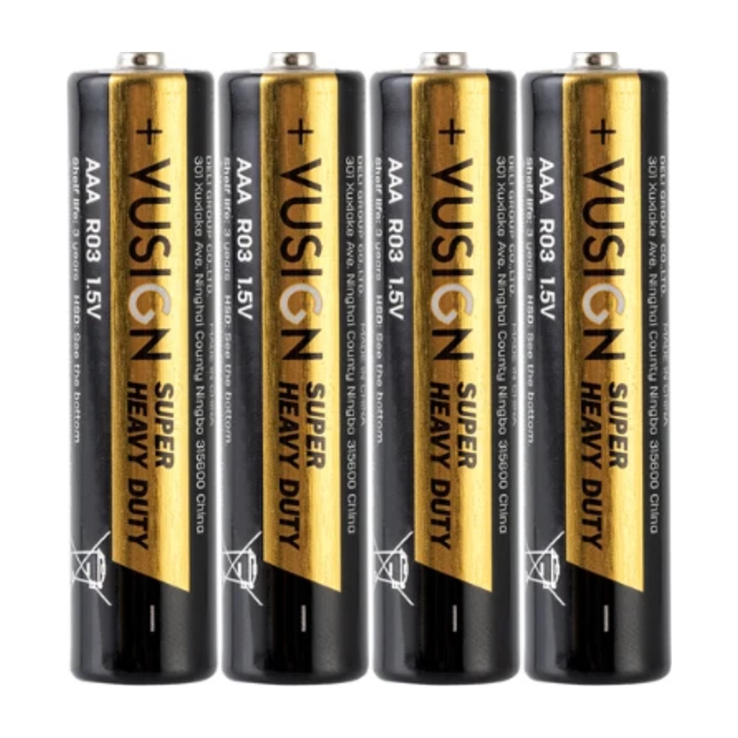 Battery AAA Heavy Duty Carbon 1x4pcs