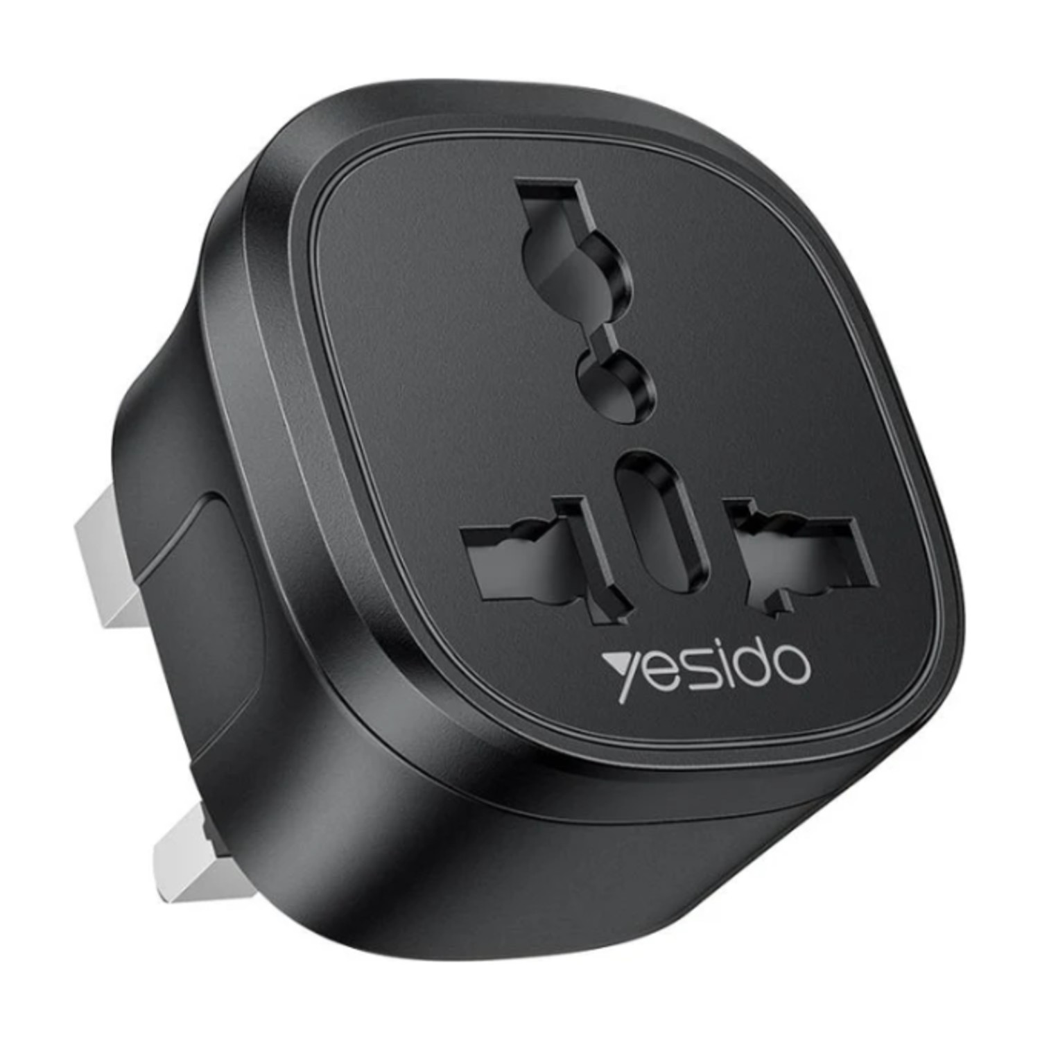 Yesido MC43 UK محول قابس محول السفر العالمي (أسود)