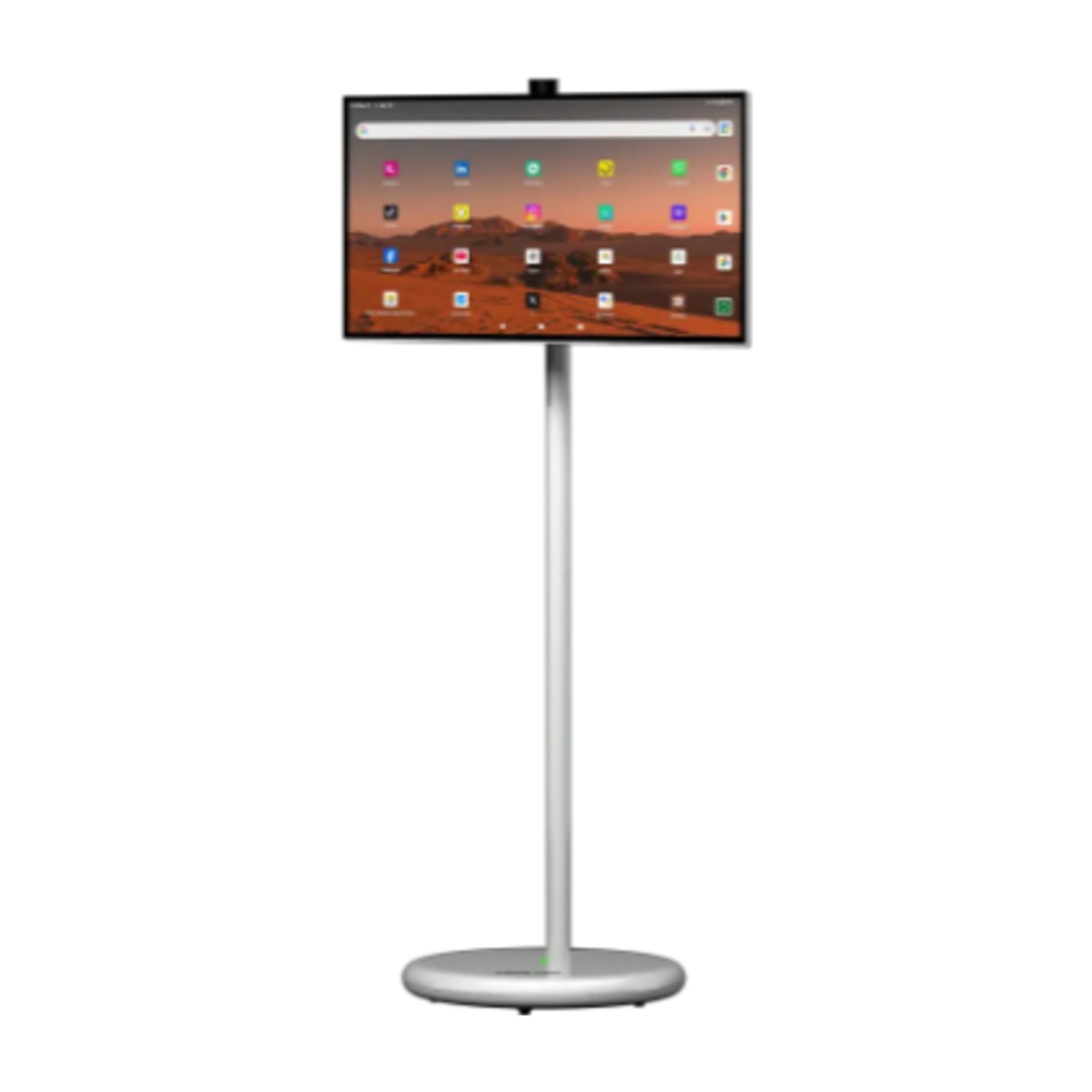 Green Lion THRONE 27" Portable Smart FHD Touchscreen TV – Android 15, 13MP Camera, 27000mAh Battery
