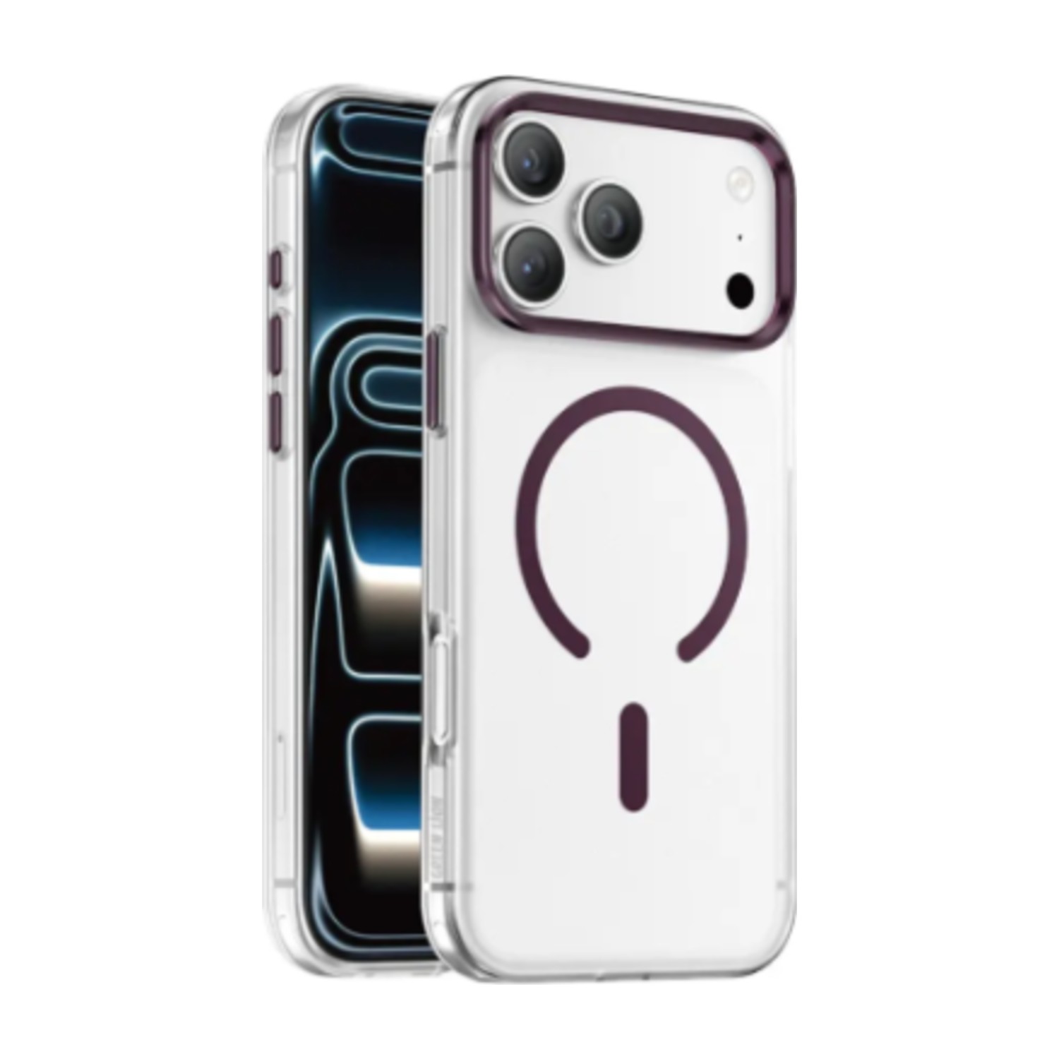 Green Lion Prestige MagSafe Case for iPhone 18 Pro Max / 18 Pro (Burgundy)
