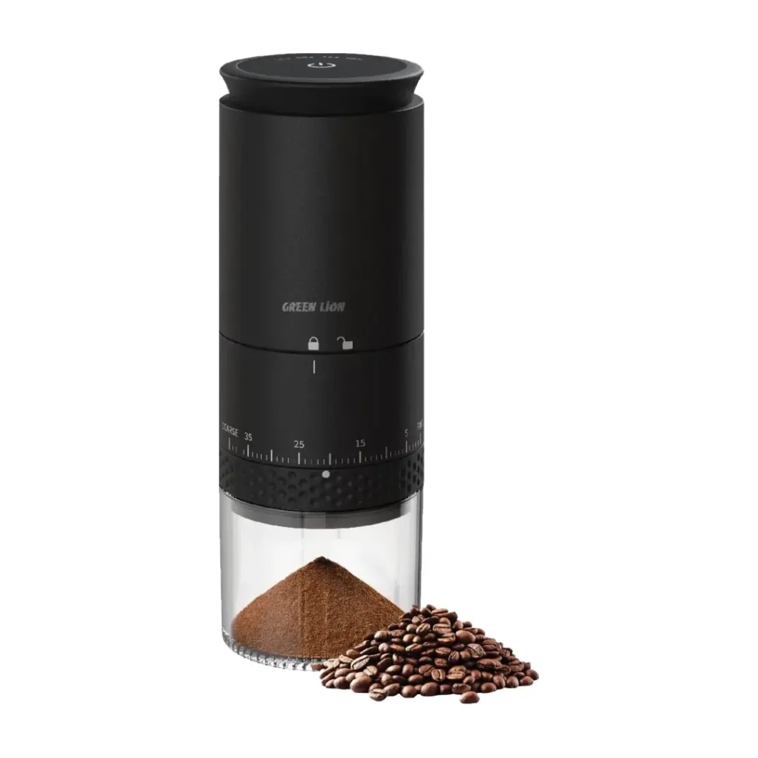 Green Lion Grind Pro Portable Electric Coffee Grinder