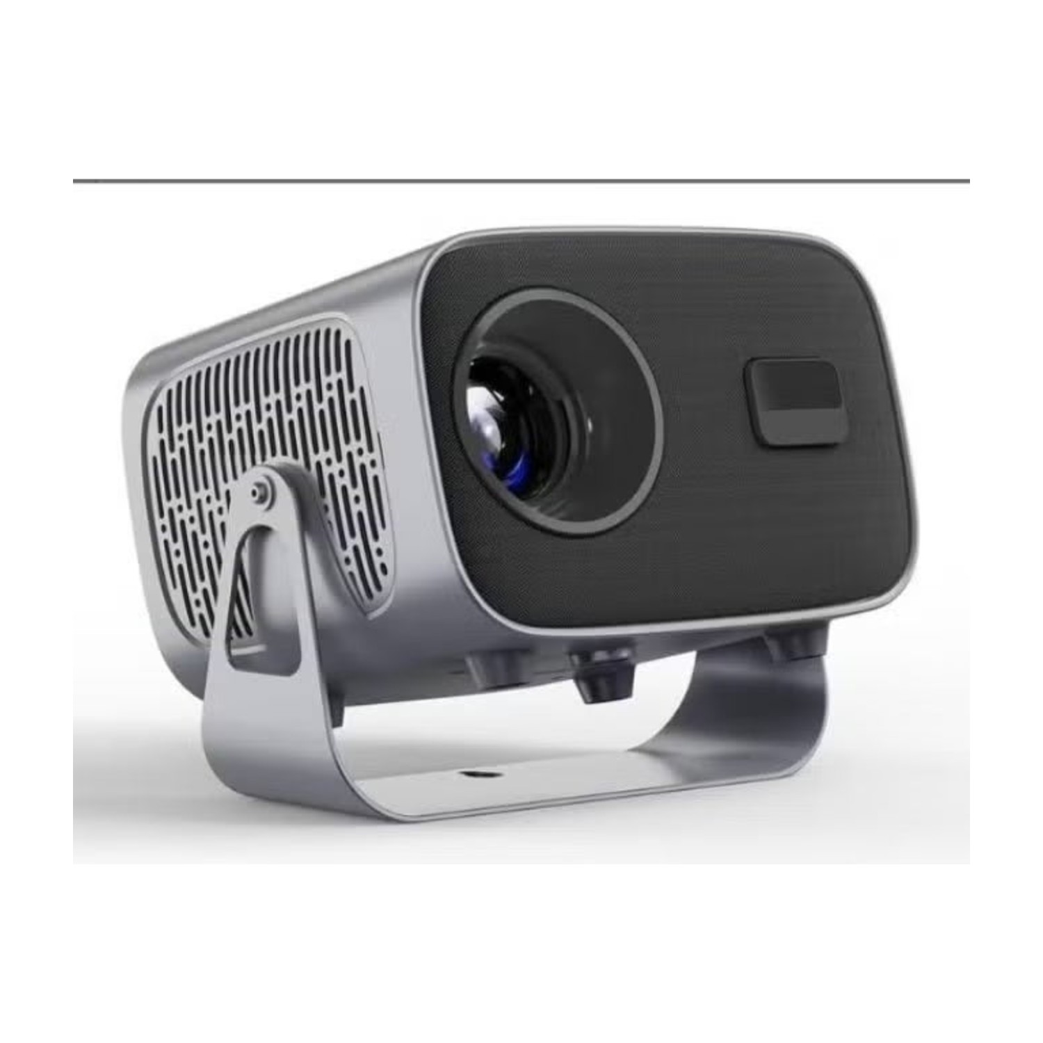 جهاز العرض الذكي HT12 Android 13 | جهاز عرض محمول 4K Ultra HD Mini مع التركيز التلقائي و Keystone وواي فاي وبلوتوث ومكبر صوت مدمج للأفلام والألعاب والمسرح المنزلي