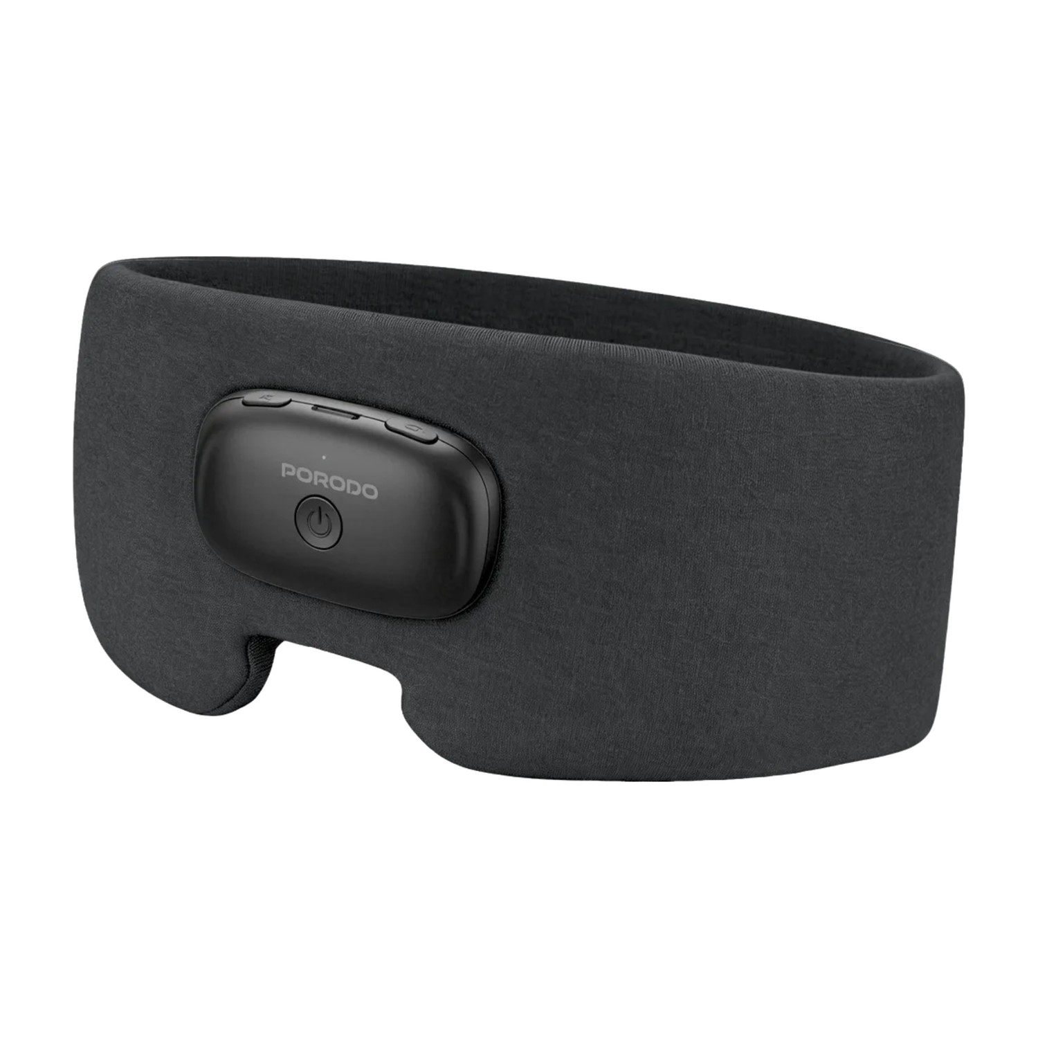 Porodo Lifestyle EON Heated Sleep Eye Mask with Soft Ergonomic Design | Bluetooth Wireless Music Streaming & Built-in Relaxation Sounds | 3-Level Heat Therapy & Smart Settings Memory