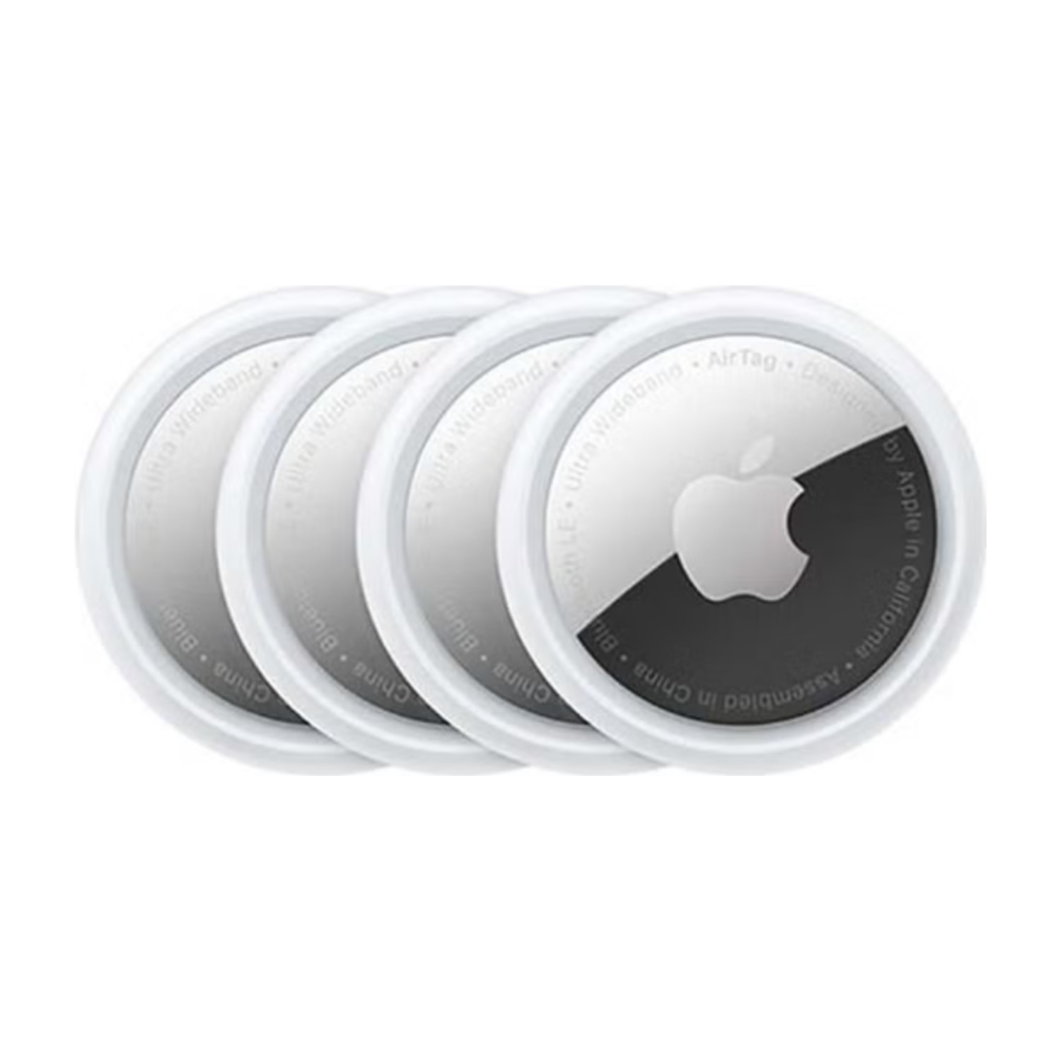 علبة من 4 أجهزة Apple AirTag (الجيل الأول) - أبيض