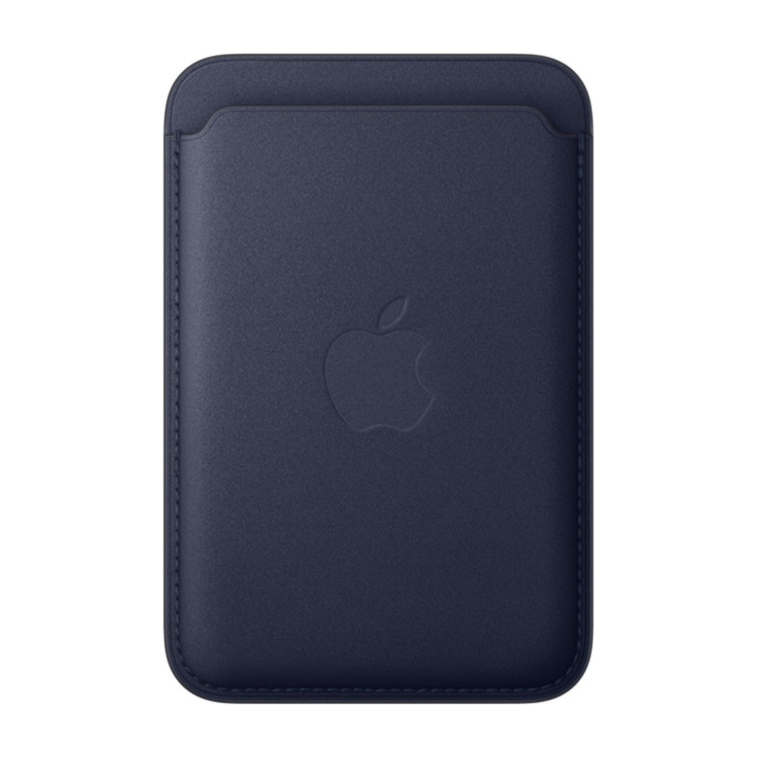 Apple Official FineWoven Wallet with MagSafe for iPhone, Magnetic Card Holder with Find My Support, Durable Microtwill Fabric -Navy
