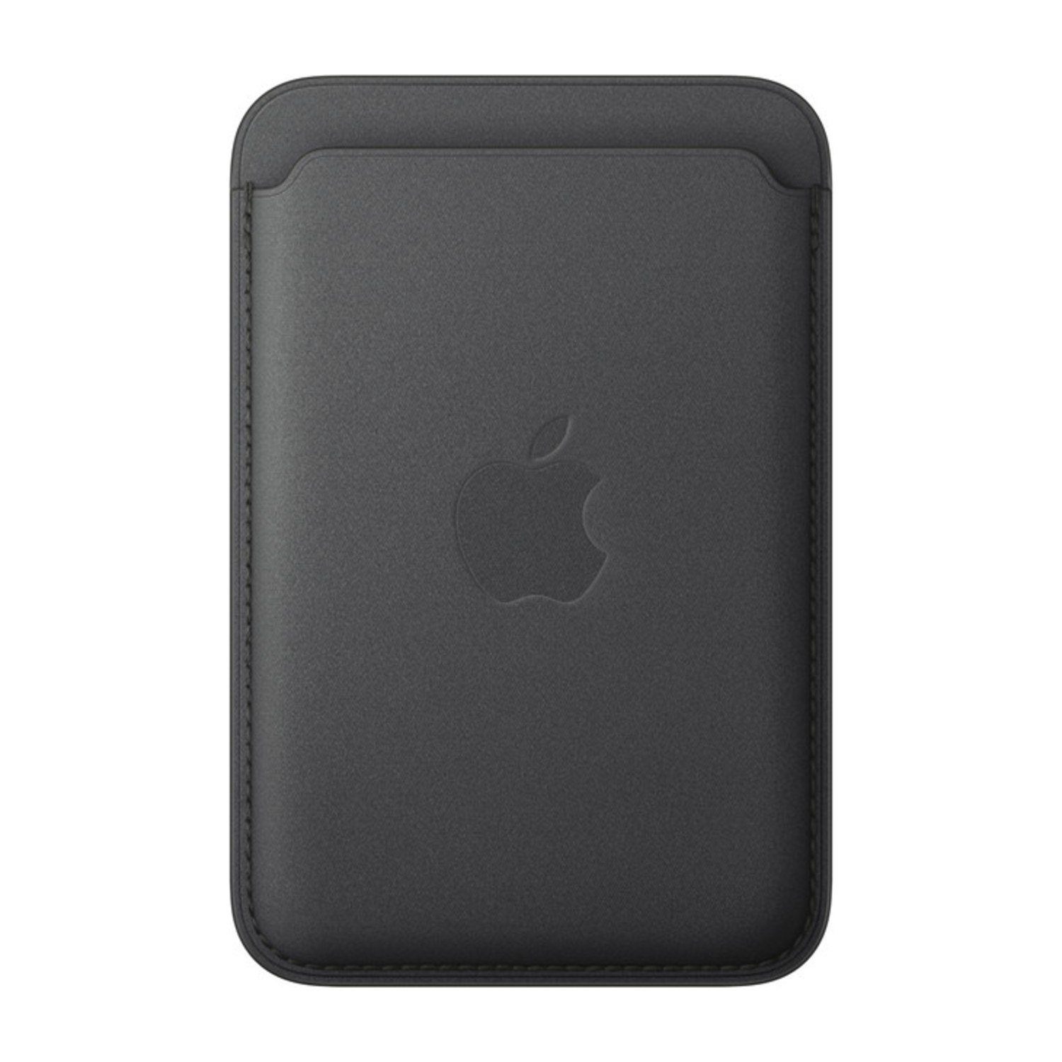 Apple Official FineWoven Wallet with MagSafe for iPhone, Magnetic Card Holder with Find My Support, Durable Microtwill Fabric -Black