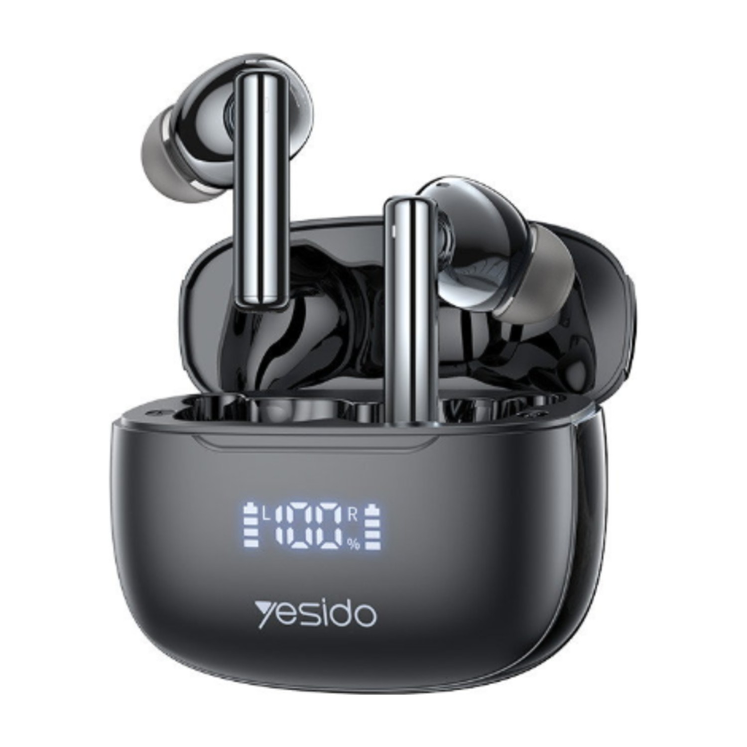 Yesido Tws23 Bt5.3 300Mah Active Noise Reduction Touch Control Power Display سماعة لاسلكية حقيقية