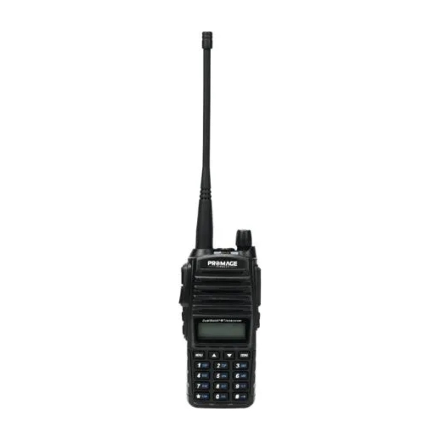 Promage Connect 5W Radio Handheld Dual Band Portable Walkie Talkies With Earpiece – Single Pack (Pc-Wt820)