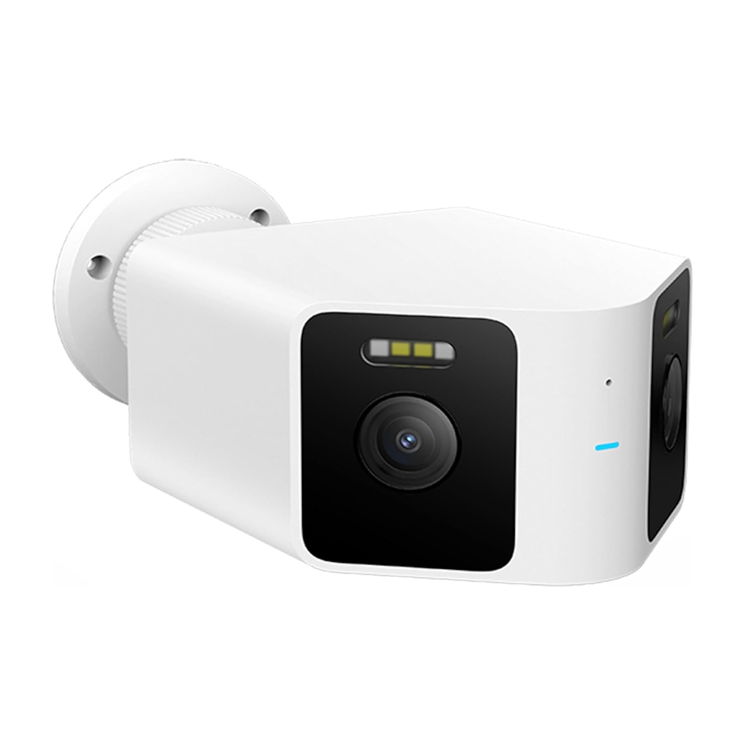 كاميرا Xiaomi Outdoor Camera CW100 Dual – كاميرا مراقبة خارجية بعدسة مزدوجة مع تقنية الذكاء الاصطناعي لاكتشاف الأشخاص والمركبات، تدعم Wi-Fi 6 وEthernet، رؤية ليلية ملونة بالكامل، صوت ثنائي الاتجاه، ومعيار حماية IP66 – لون أبيض.