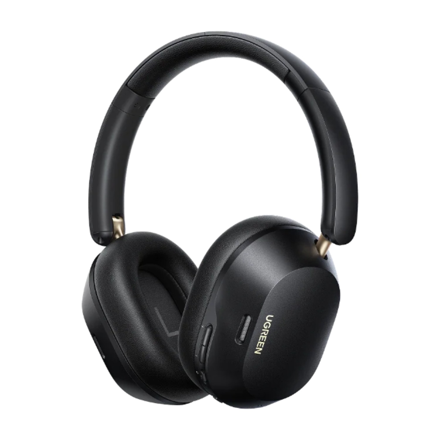 UGREEN Studio Max2 Wireless Over-Ear Headphones, Bluetooth 5.4 HiFi Stereo Headset with Built-in Mic, 40mm Dynamic Driver, 80 Hours Battery Life, 0.06s Ultra-Low Latency & AI Call Noise Cancelling - Black