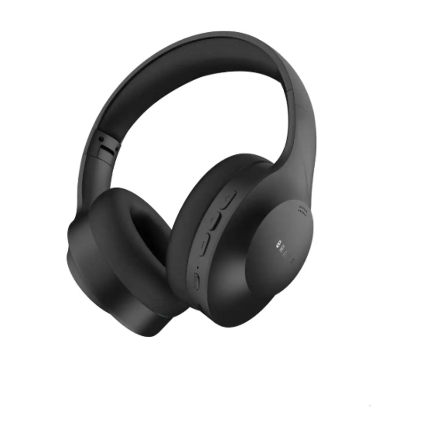BRAVE BWH-01 AuraMax ANC Wireless Headphones Bluetooth 6.0, Over-Ear HiFi Deep Bass with 40H Playtime - Black