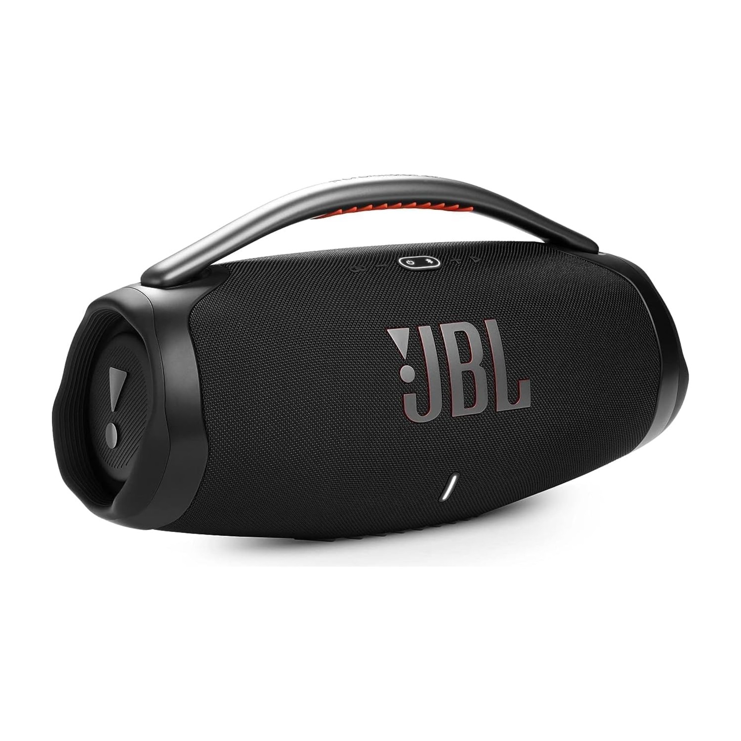مكبر صوت محمول JBL Boombox 3، صوت Massive Signature Pro، صوت جهير وحشي، بطارية تعمل على مدار 24 ساعة، IP67 مقاوم للغبار والماء، تم تمكين Partyboost، مقبض قبضة، دفق بلوتوث