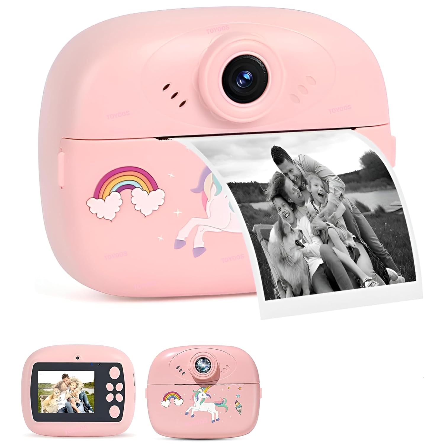 Instant Print Camera for Kids