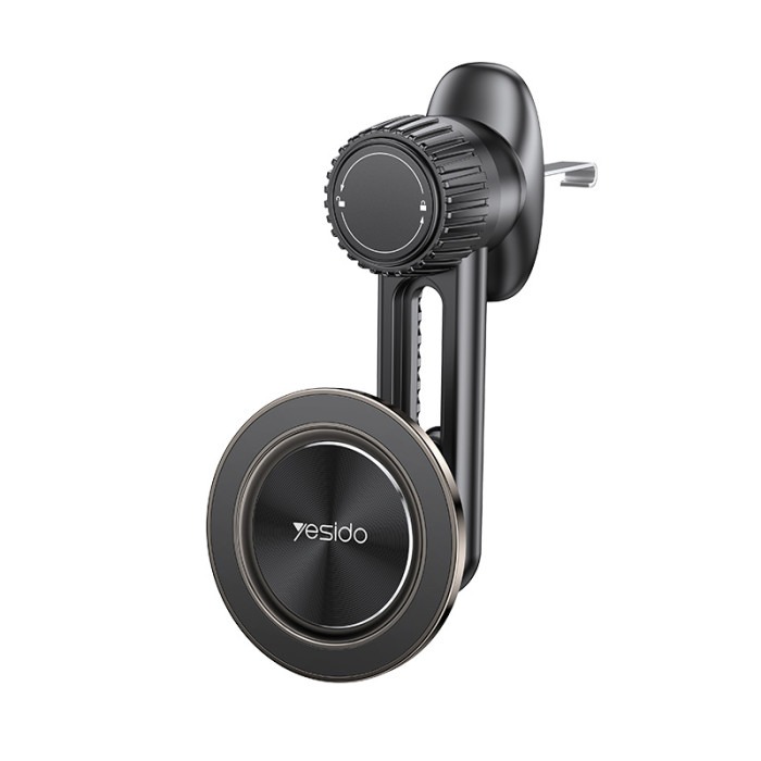 Yesido C168 MagSafe-Compatible 360° Rotating Magnetic Car Air Vent Phone Holder – Black