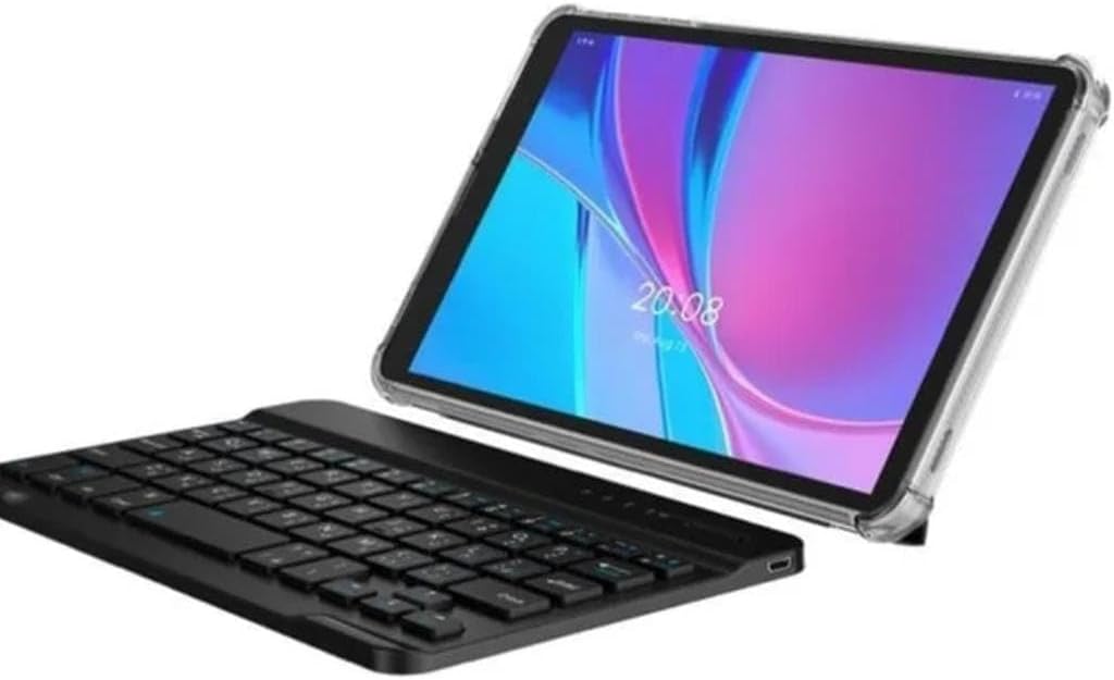 جهاز كمبيوتر لوحي Oteeto Tab 8 5G Android، شاشة 8 بوصة، ذاكرة وصول عشوائي 8 جيجابايت، ذاكرة وصول عشوائي 512 جيجابايت، بطارية 5000 مللي أمبير في الساعة، مع لوحة مفاتيح