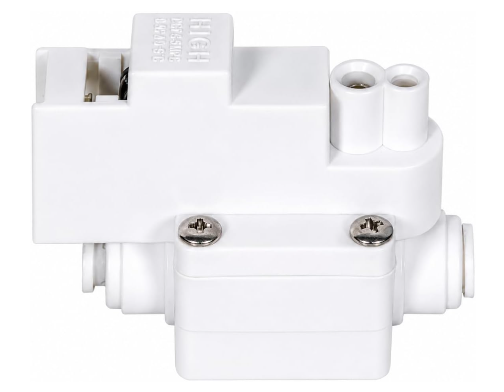 AQUAGUARD PURE WATER SYSTEM UAE High Pressure Switch for RO Water Filter, 0.25 MPa, DC 24V, 1/4 Inch Quick Connect