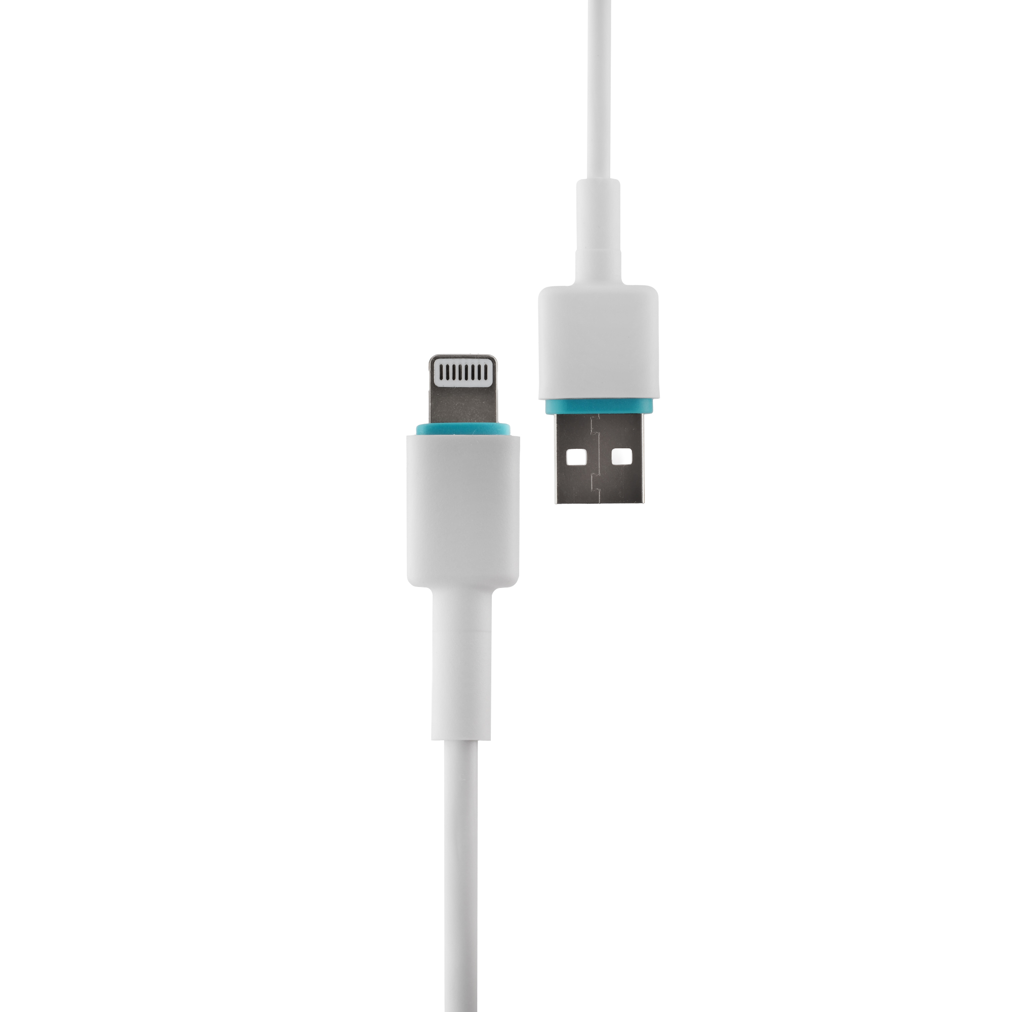 ZEDX Fast Data Cable, 1000mm 3.0A Output USB to Lightning Fast Charging & Sync Cord, Protection Chip, White