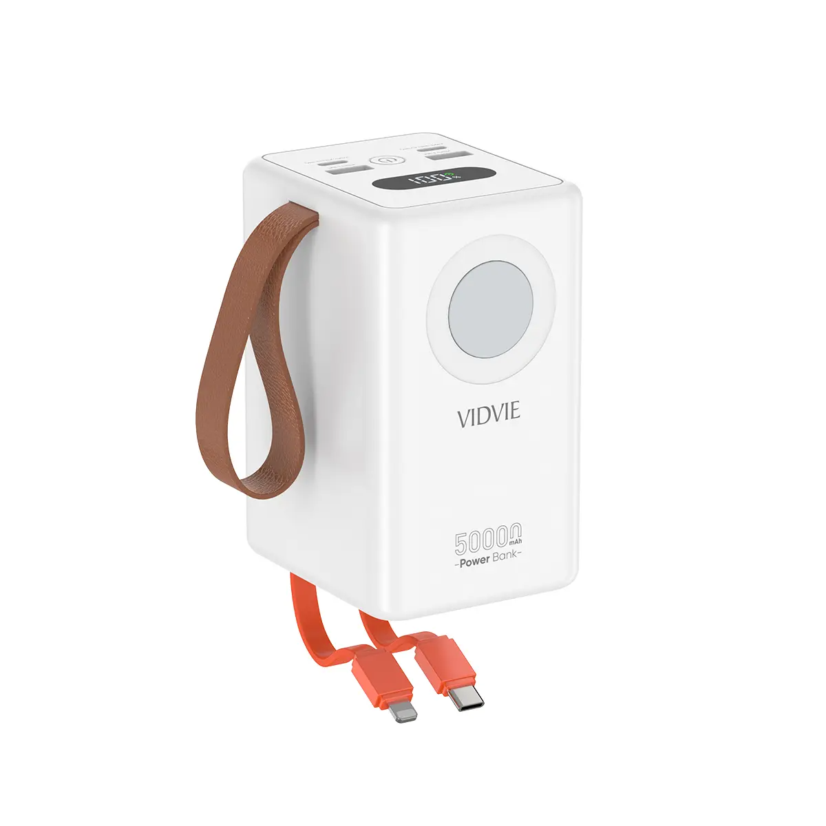Vidvie 50000mAh Extra Large Capacity Power Bank, High-Capacity Portable Charger for Multiple Devices with Overcharge, Overheat and Short-Circuit Protection, for Travel, Camping and Emergency Backup, PB7034