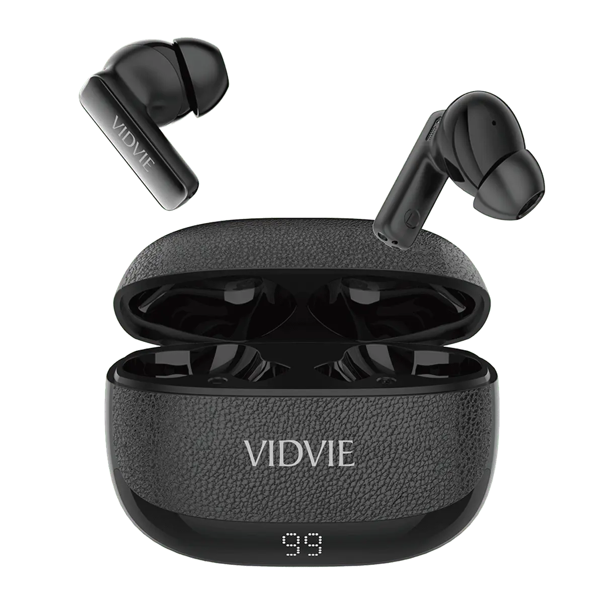Vidvie ANC Wireless Earbuds with Hybrid ANC and ENC Noise Cancelling, 4-Mic Clear Calls, In-Ear TWS Bluetooth Earphones with Touch Controls and Charging Case, BT8009