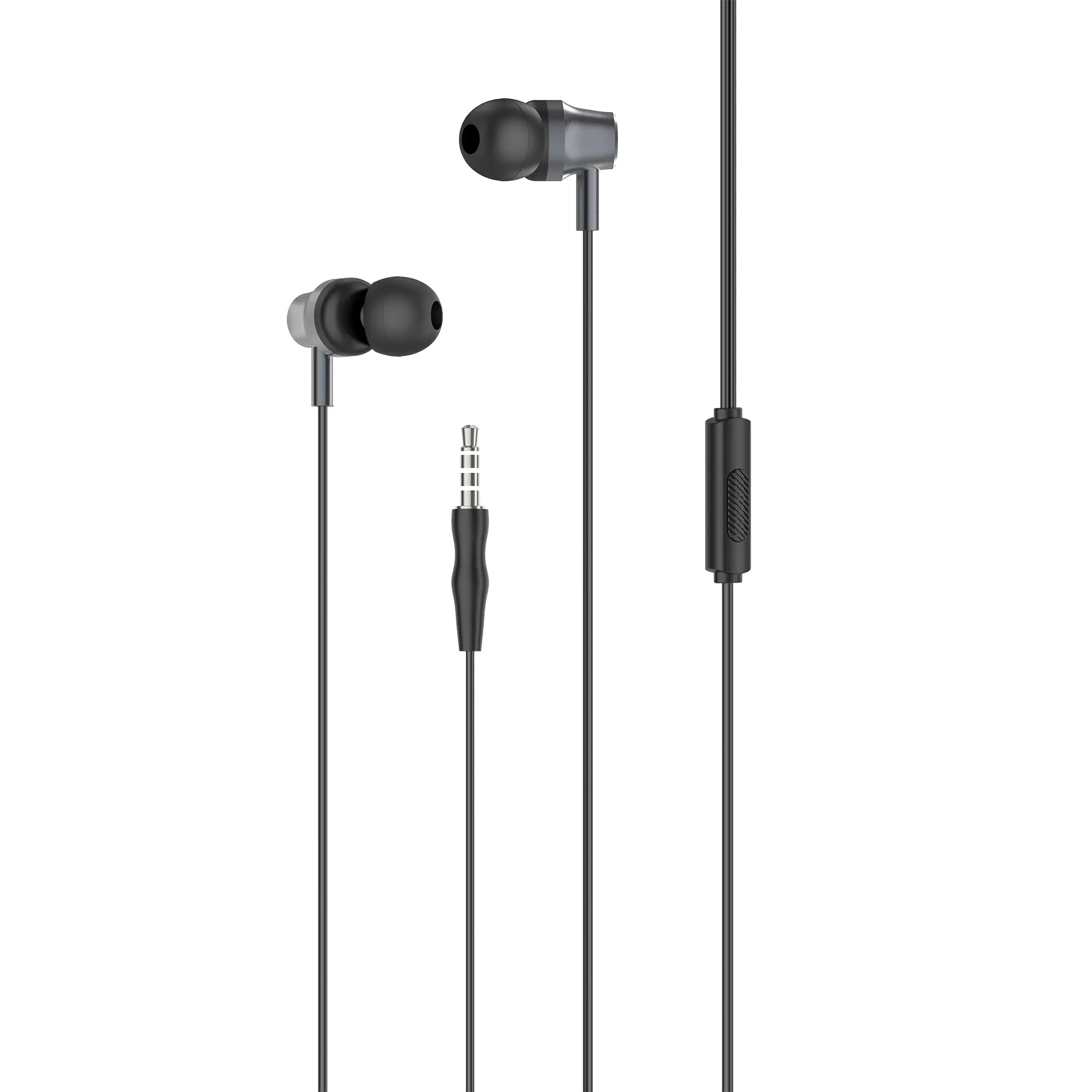 Vidvie Wired Earphones, Clear Sound Headphones with Comfortable Fit, Lightweight and Portable, Plug and Play for Phones and Audio Devices, HS669