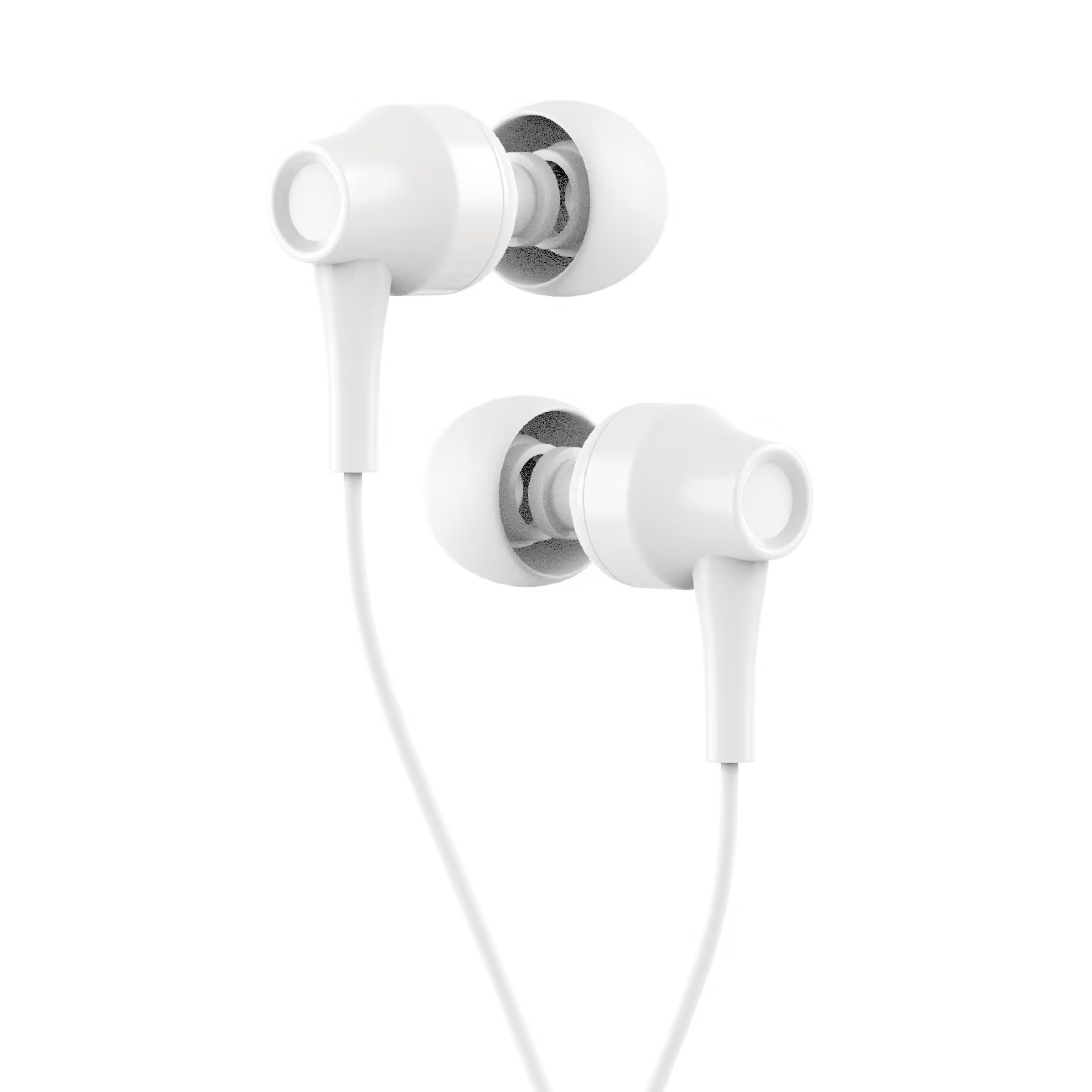 Vidvie Wired Earphones, Clear Sound Headphones with Comfortable Fit, Lightweight and Portable, Plug and Play for Smartphones, HS653