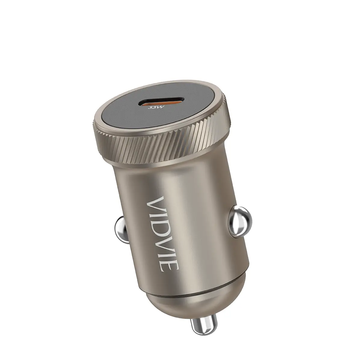 Vidvie 33W USB-C Fast Car Charger, Single Type-C Port Compact Car Adapter with Smart Auto-ID and Safety Protection for 12V-24V Vehicles, CC541