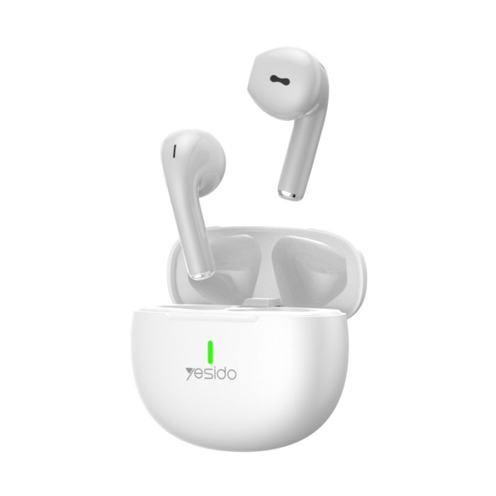 YESIDO EARBUDS TWS18 Bluetooth 5.1 True Wireless Stereo Wireless Bluetooth Earphone White