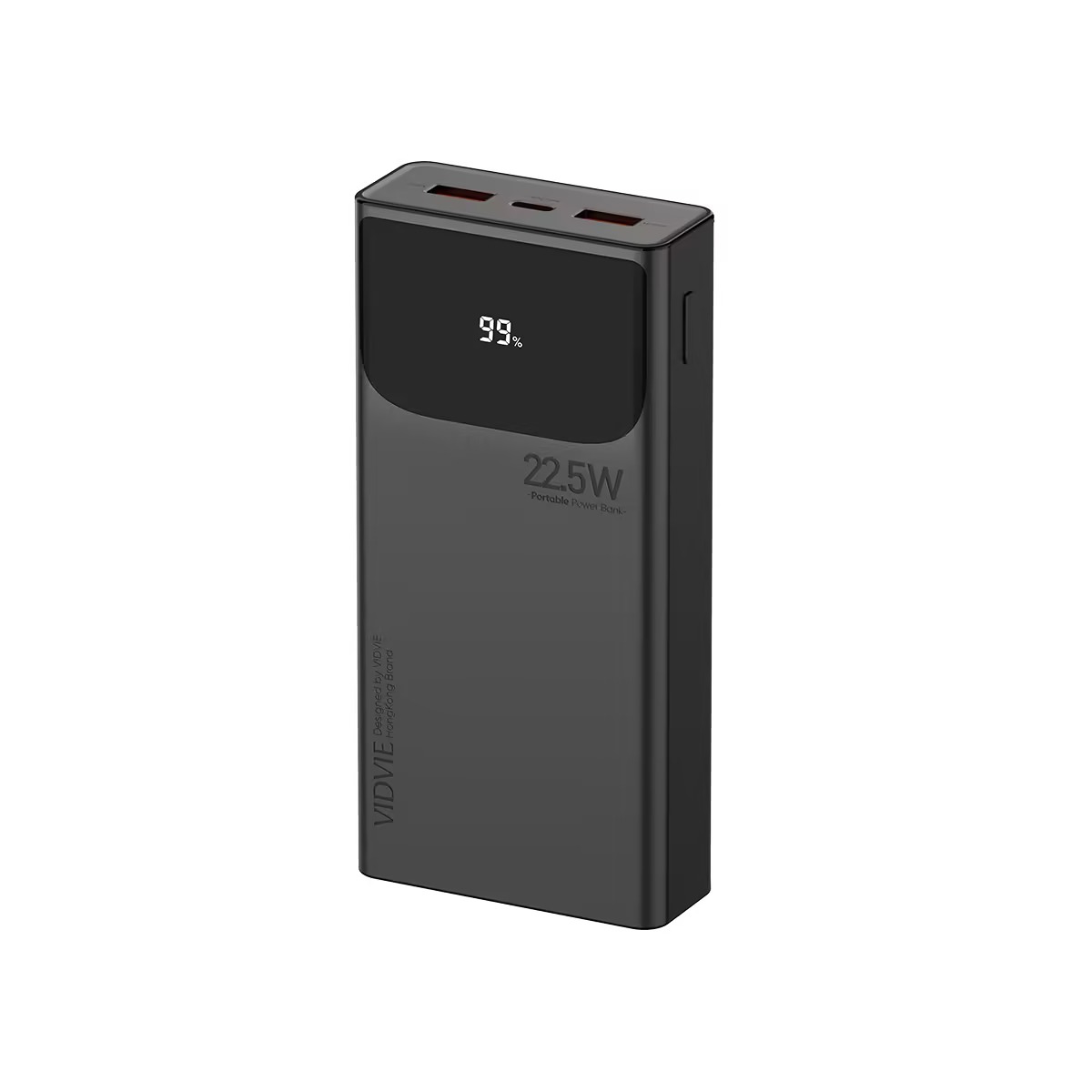 Vidvie 20000mAh Portable Power Bank, High-Capacity USB Charger with Overcharge, Overheat and Short-Circuit Protection for Phones and Tablets, PB7027