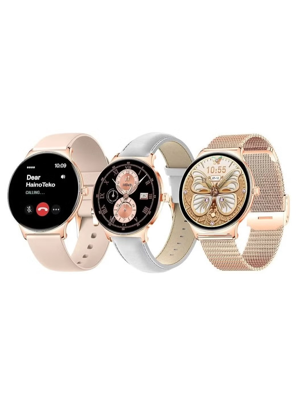 HainoTeko-5 Smartwatch: Stylish, Waterproof, and Multi-Functional Wearable for Everyday Use A premium smartwatch featuring a sleek AMOLED display