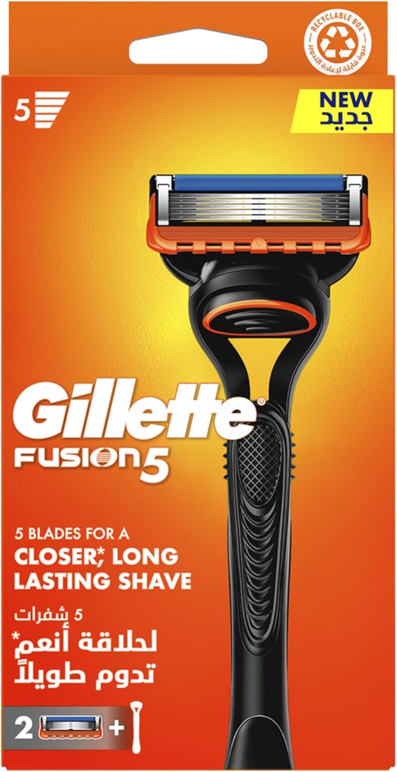 Razor Gillette Fusion 5 Men's 1 Handle + 2 Blades