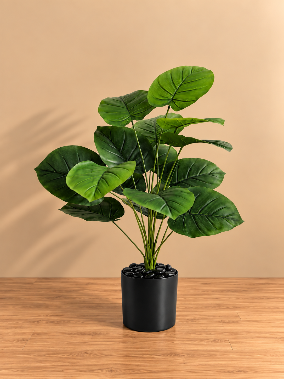Beitna Helw Plain Monstera – 75cm lush artificial Plain Monstera with 18 statement leaves