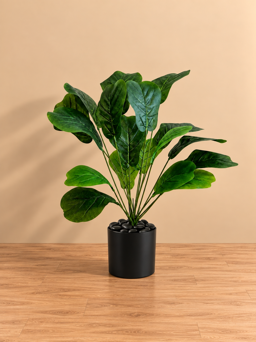 Beitna Helw Heart Monstera – 75cm lush artificial Heart Monstera with 18 elegant leaves
