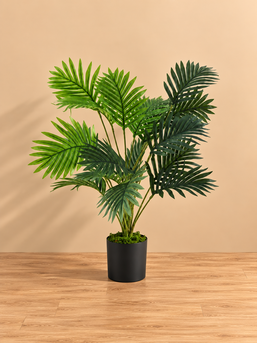 Beitna Helw Feather Palm – 75cm lush artificial Feather Palm with 18 elegant fronds