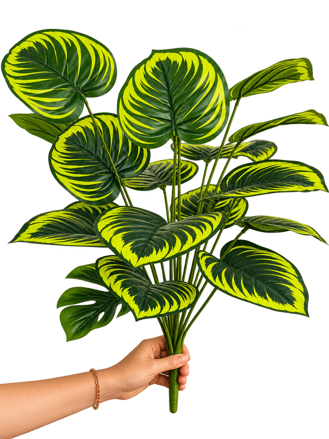 Beitna Helw Lines Monstera – Without Pot – Artificial greenery, zero maintenance