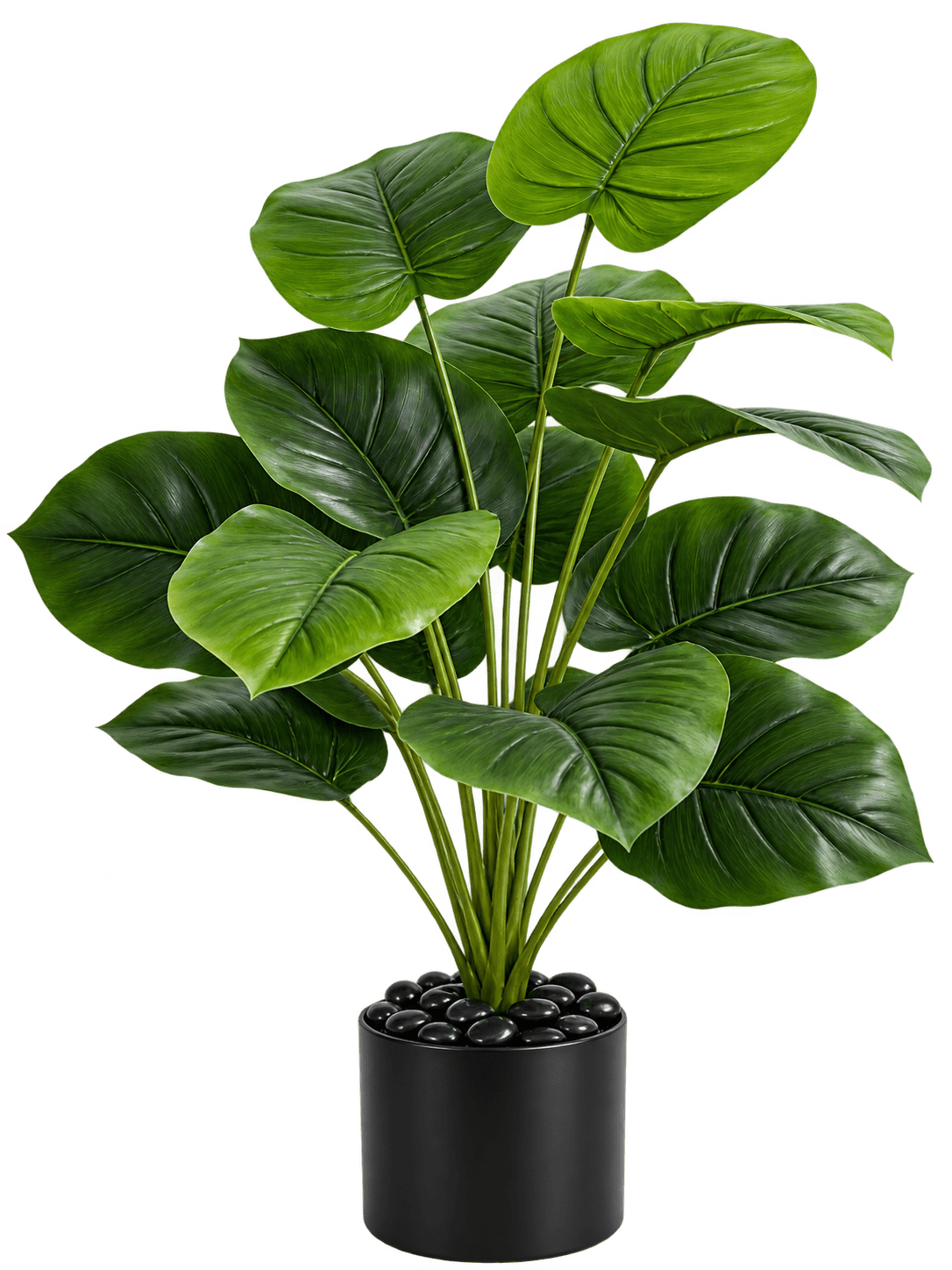 Beitna Helw Plain Monstera – 75cm lush artificial Plain Monstera with 18 statement leaves