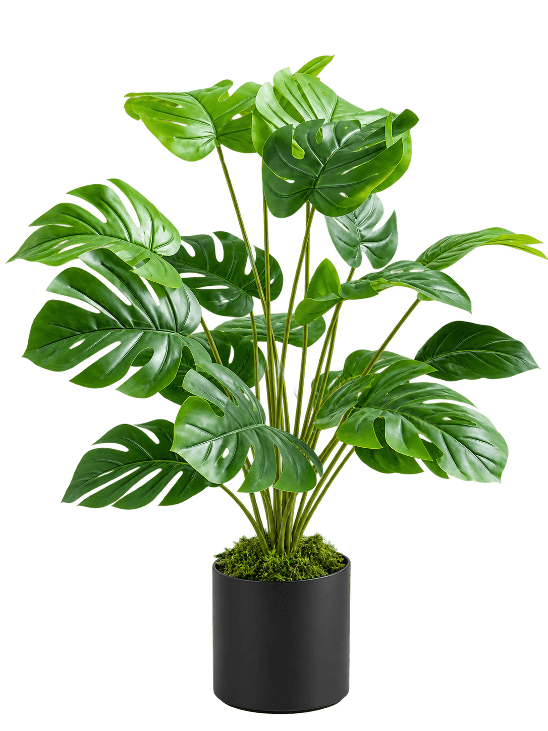 Beitna Helw Hollow Monstera – 75cm lush artificial Monstera with 18 split leaves