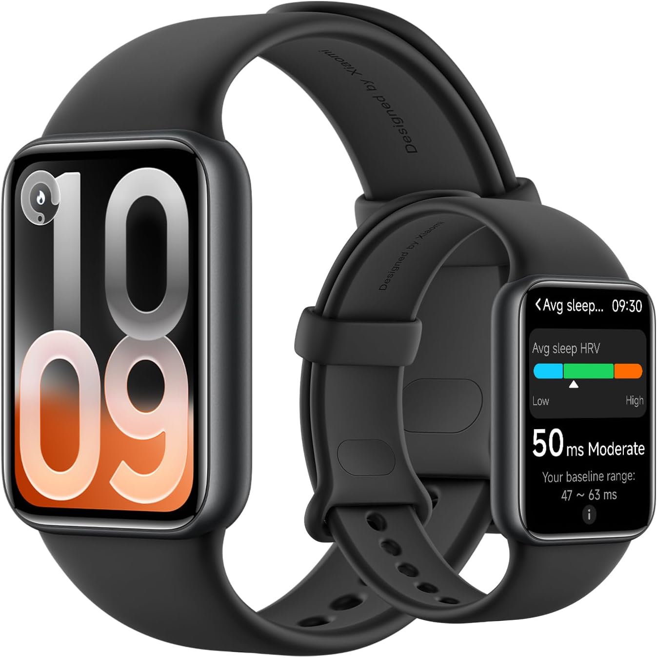 Xiaomi Smart Band 10 Pro, Watch-style fitness tracker for Men and Women, 1.74" AMOLED display, Upgraded sleep algorithm, 21 Days Battery Life, Android & ios, 150+ sports modes, GNSS, 5ATM, Black