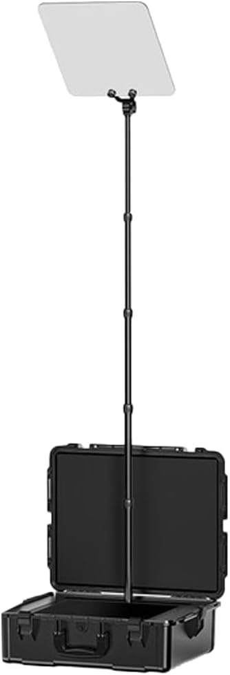 Desview TP300 19-Inch Portable Teleprompter – Professional Self-Reversing Prompter for Conferences, Public Speaking & Video Production