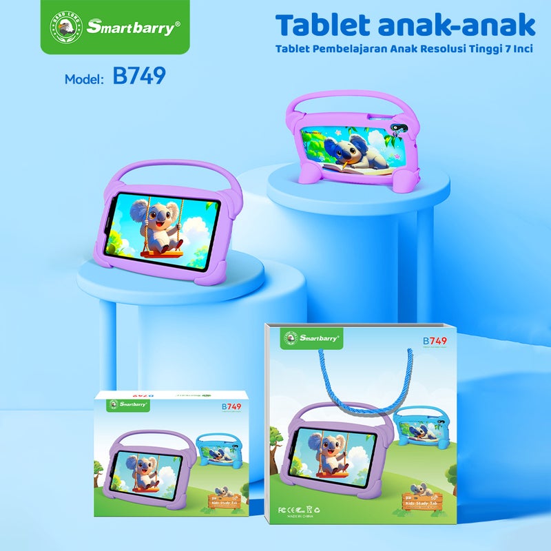 Smartbarry B749 Kids Tablet PC with Android, SIM & WiFi - 7-inch Screen