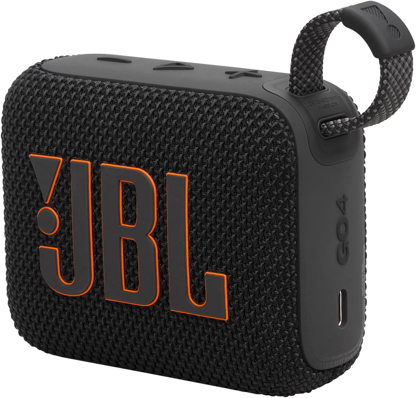 JBL GO 4 – مكبر صوت بلوتوث محمول للغاية مع AURACAST، صوت قوي، وقت تشغيل وتصميم أنيق لمدة 15 ساعة، JBLGO4BLK، أسود