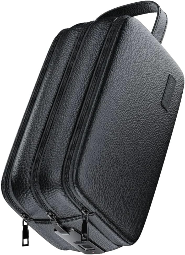 Green Lion Lyon Plus Smart Fingerprint Pouch - Black