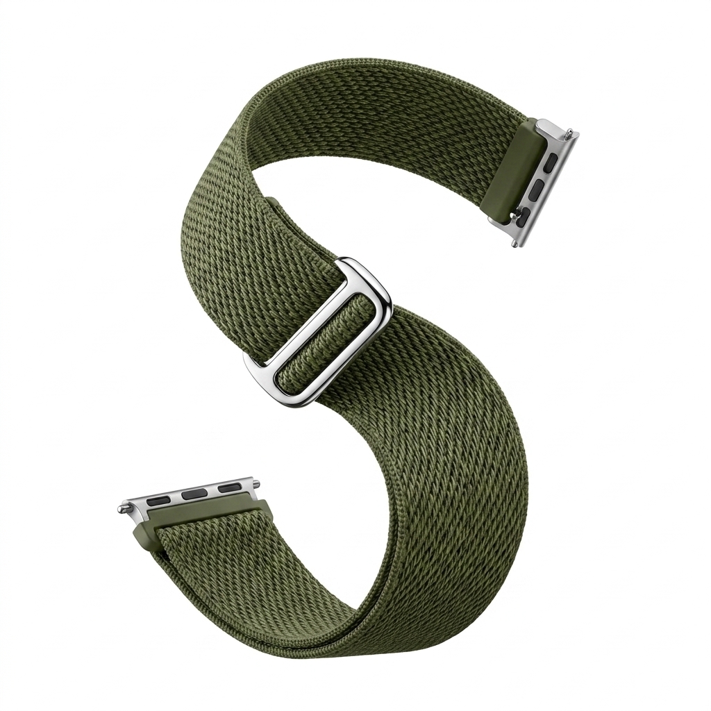 Nylon Loop Band Compatible with Google Fitbit Air, Soft Breathable Woven Replacement Wristband with Adjustable Hook-and-Loop Closure, Lightweight Sport Strap for Women and Men