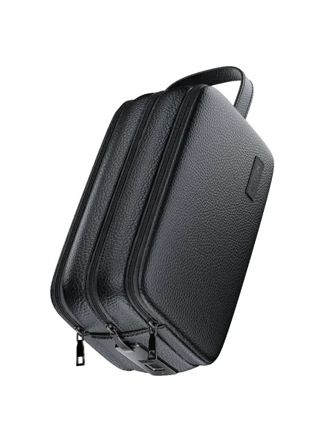 Green lion Liora fingerprint bag