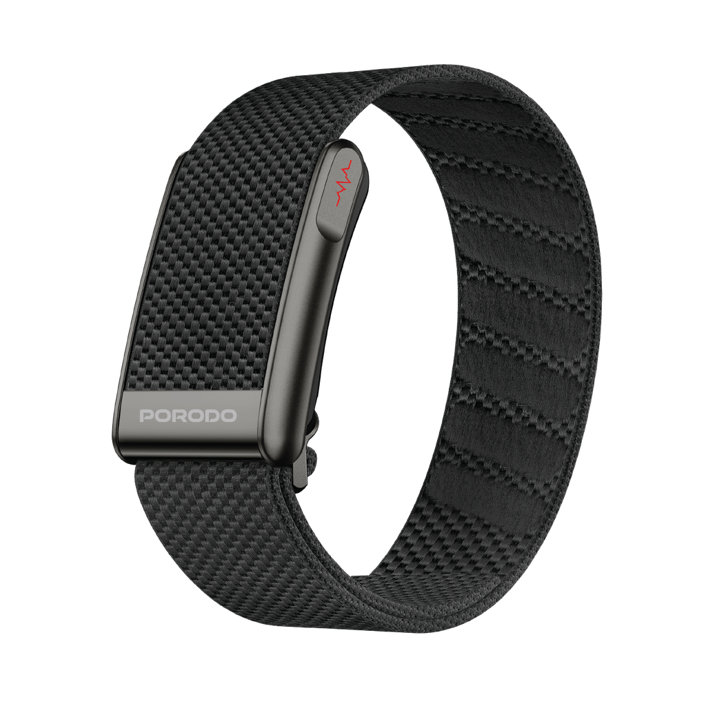 Porodo TrackFit NEO Fitness Band Without Monitor with ECG – Black