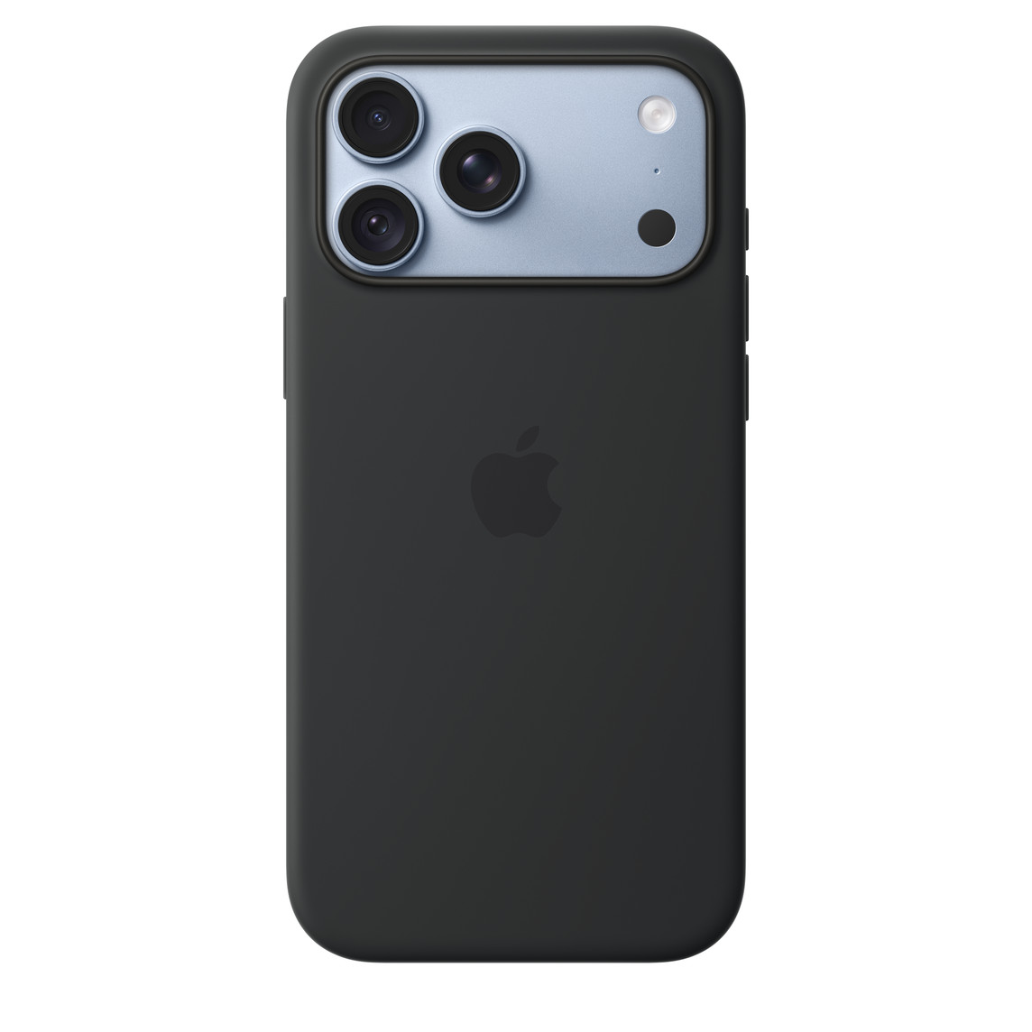 Apple Official Silicone Case with MagSafe for iPhone 18 Pro Max, Heavy Duty Shock-Absorbing Protective Back Cover with Camera Control Button Access, Microfiber Lining Shield - Black