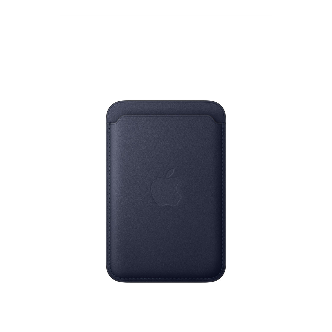 Apple Official FineWoven Wallet with MagSafe for iPhone, Magnetic Card Holder with Find My Support, Durable Microtwill Fabric -Navy