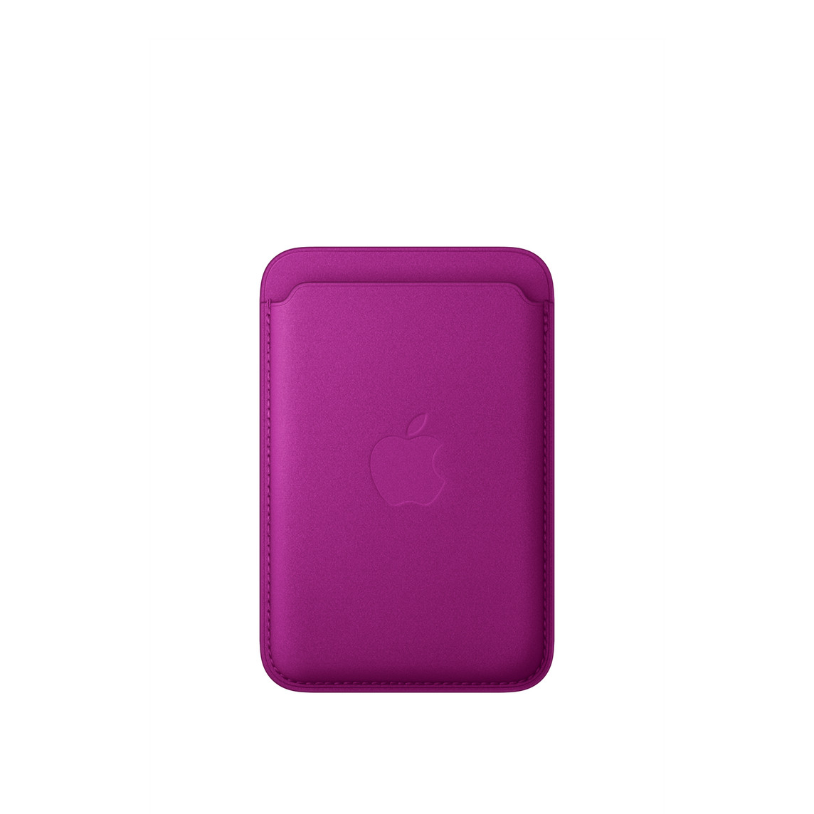 Apple Official FineWoven Wallet with MagSafe for iPhone, Magnetic Card Holder with Find My Support, Durable Microtwill Fabric - Magenta